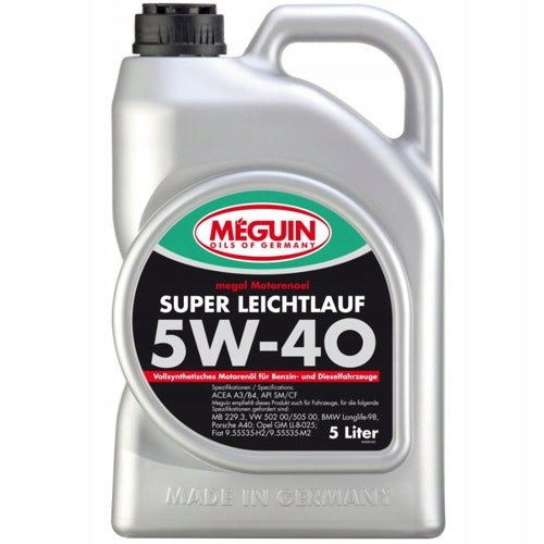 MEGUIN MEGOL SUPER LEICHTLAUF 5W40 5L