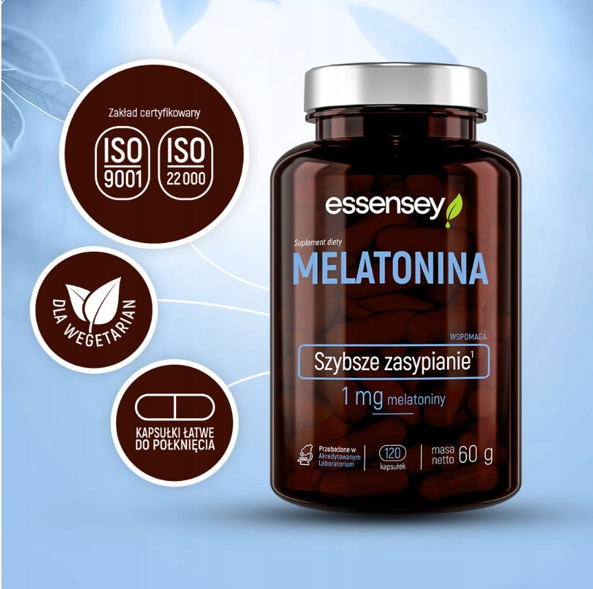 MELATONIN 120 Nights 1000 MCG Sleep Fast Sleep CERTIFIED BET Packaging status original