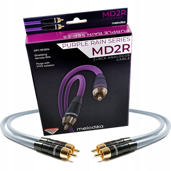 Melodika RCA (Cinch) x2 - RCA (Cinch) x2 0.5m