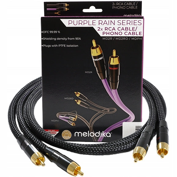 Melodika RCA (Cinch) x2 - RCA (Cinch) x2 0.75m