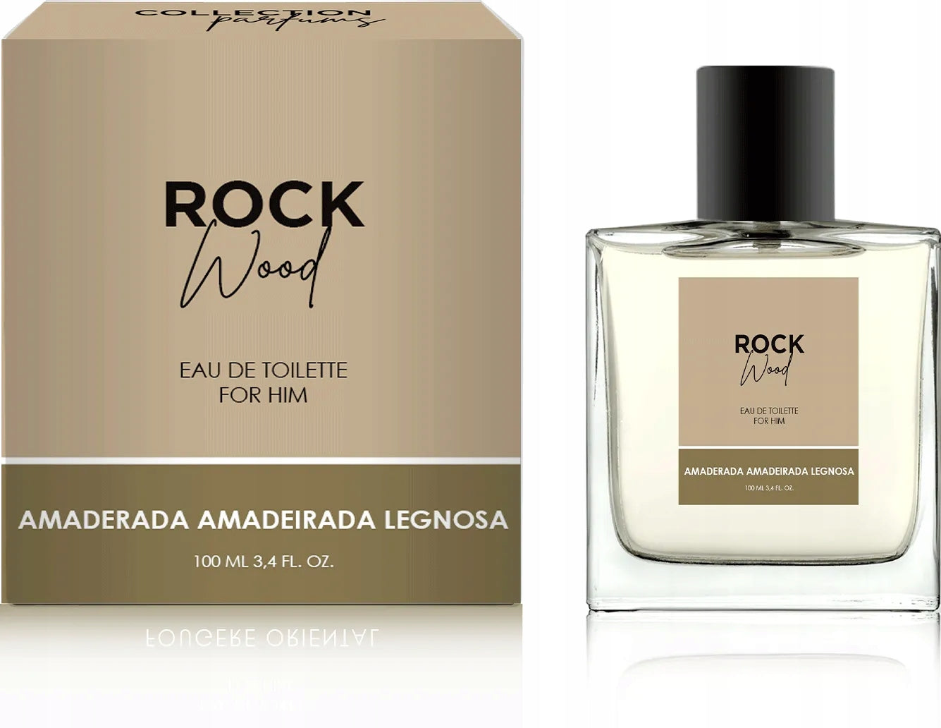 MELODY Rock Wood Men EDT eau de toilette for men perfume Packaging volume 100 ml