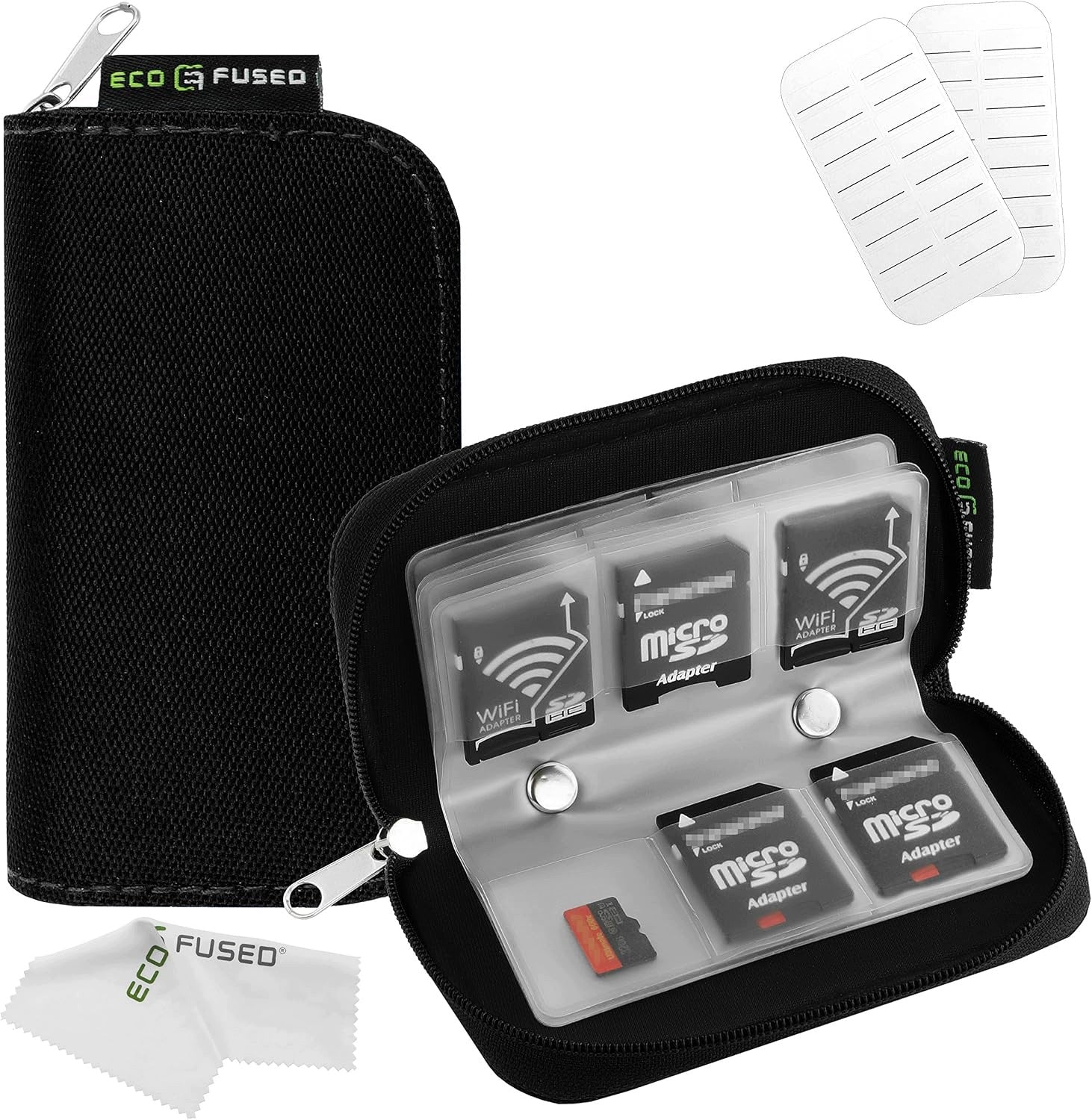 MEMORY CARD CASE 22 SLOTS SD SDHC MICRO SD CF