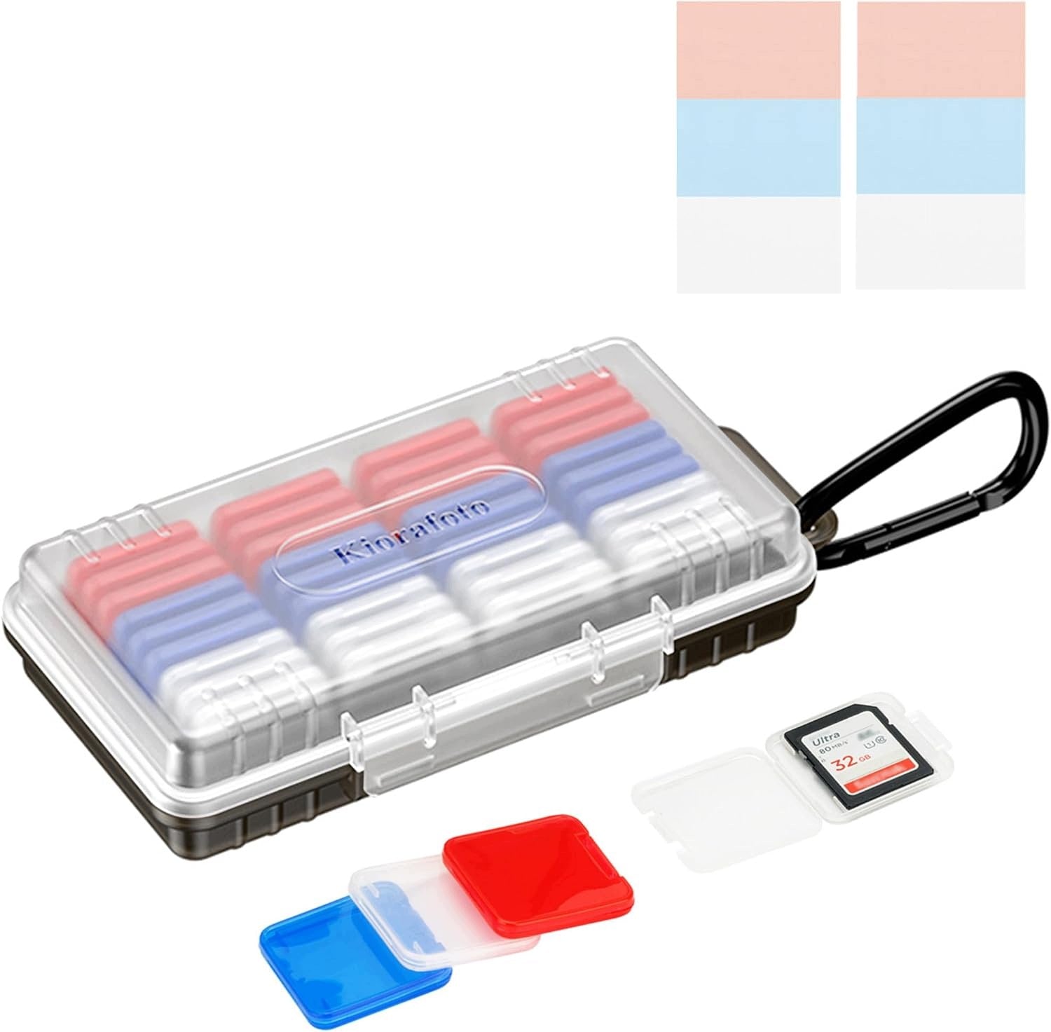 MEMORY CARD CASE SD 36 COVERS WATERPROOF DUSTPROOF