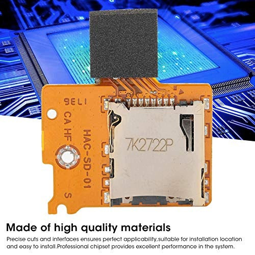 MEMORY CARD READER MODULE NINTENDO SWITCH SOLID STEEL SOCKET REPLACEMENT Kind CompactFlash