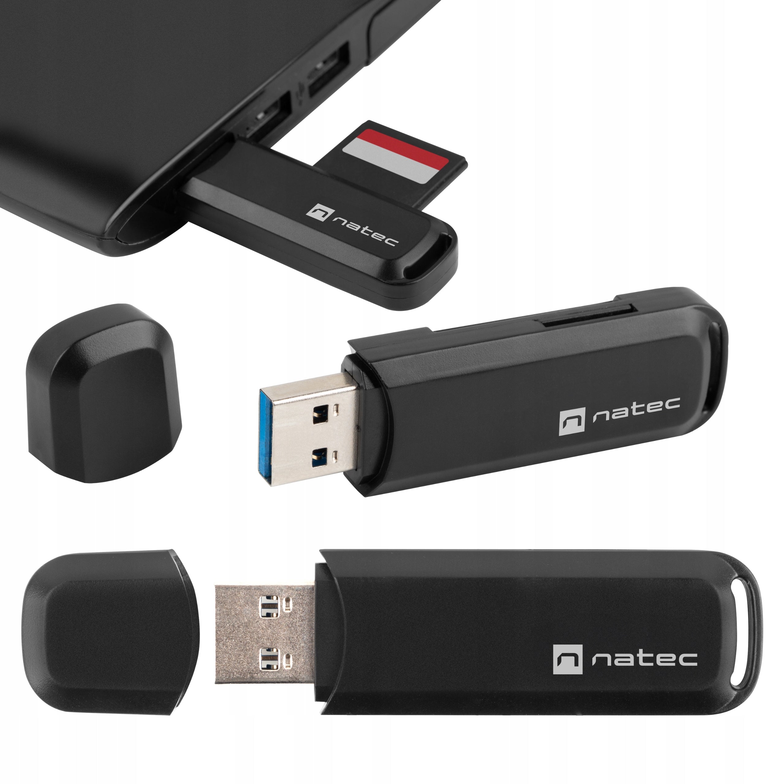 MEMORY CARD READER NATEC SD/MICRO SD USB 3.0