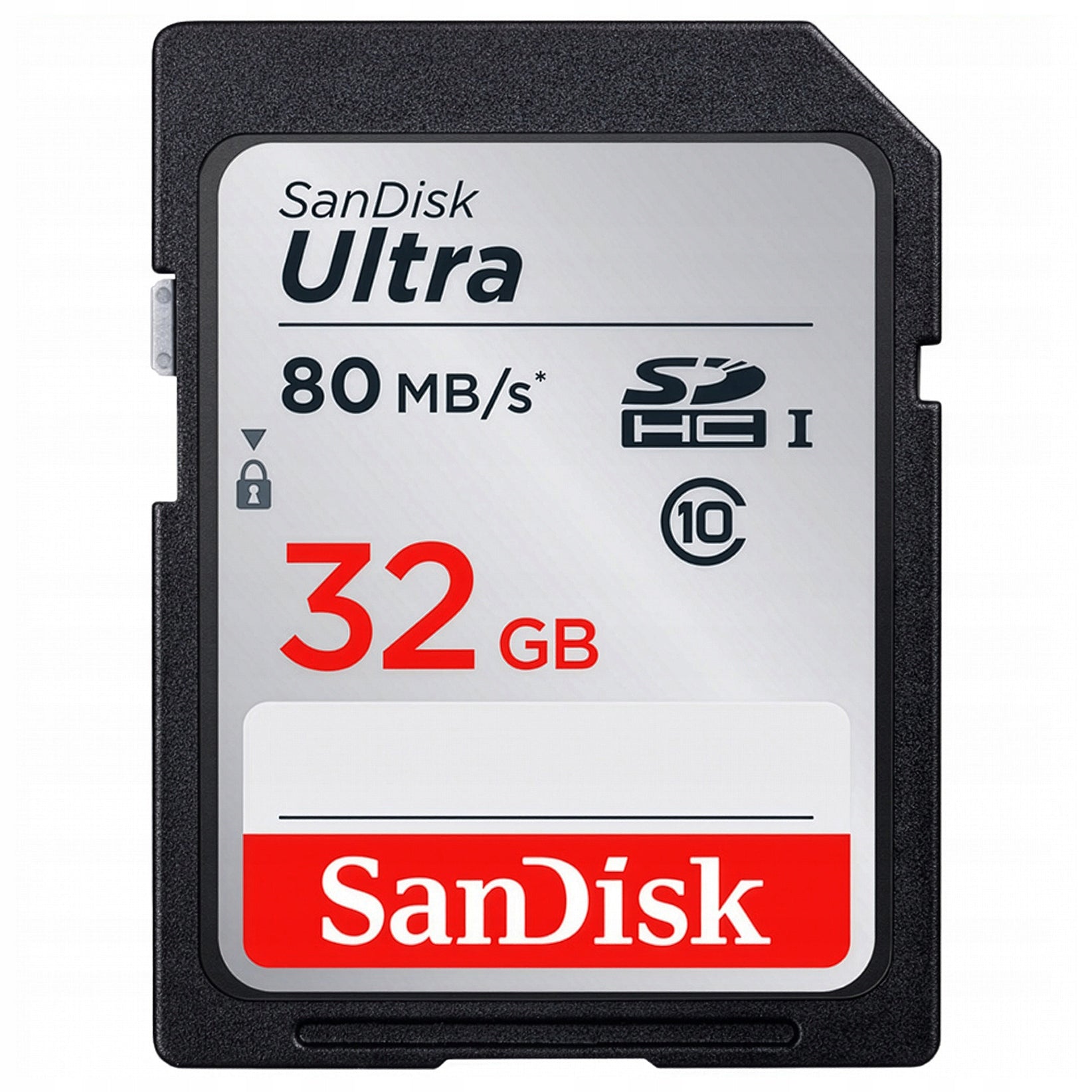 MEMORY CARD SANDISK ULTRA SDHC 32GB 80MB/S CL10 Packaging status original