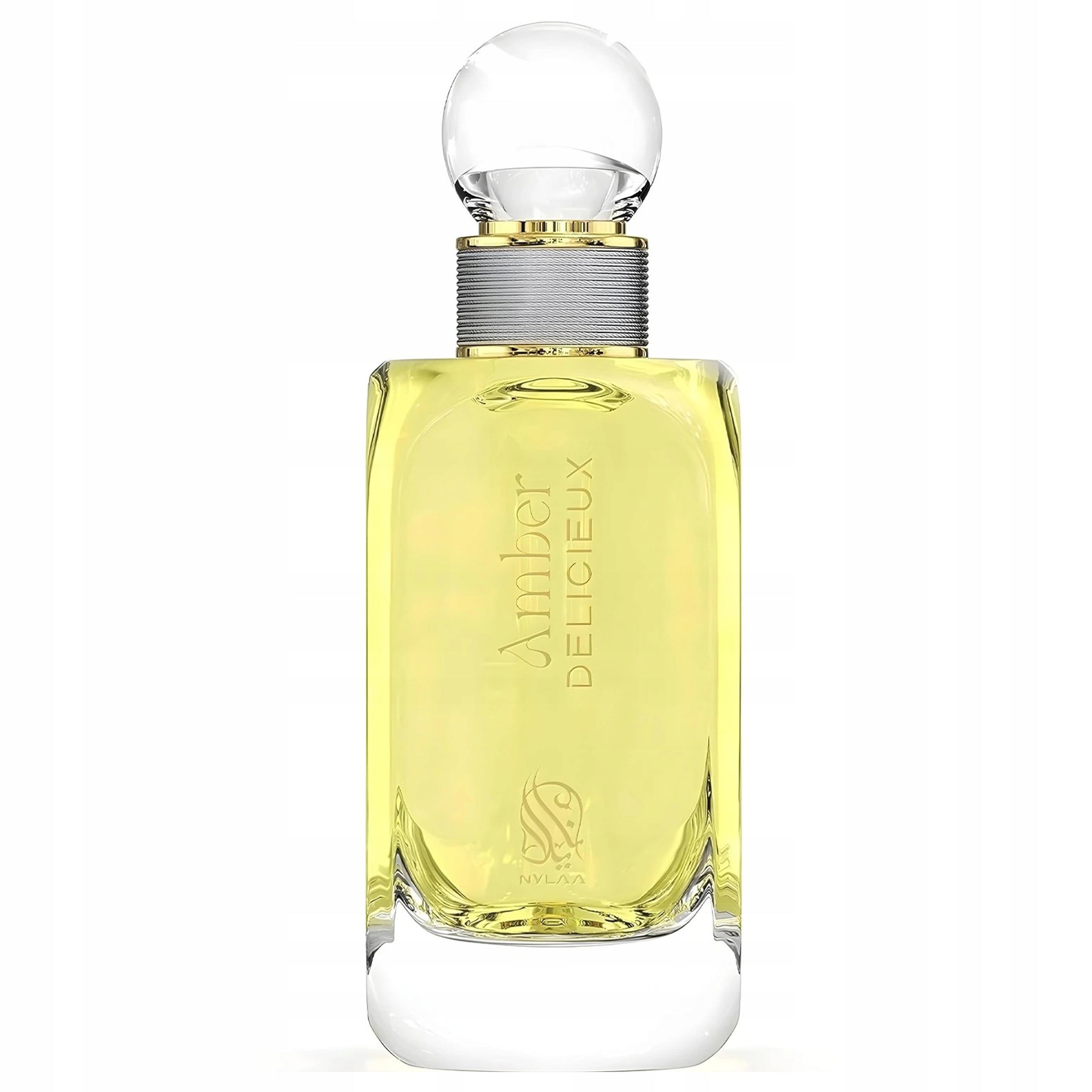 MEN'S ARABIC PERFUME NYLAA AMBER DELICIEUX FRESH ELEGANT + 2 SAMPLES Packaging status original