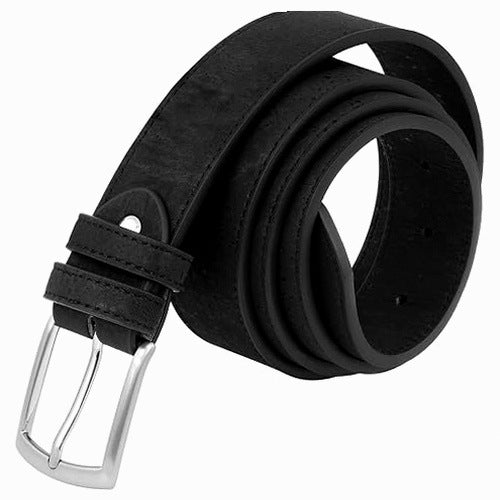 MEN'S CORK BELT BUENOS AIRES METAL VEGAN BUCKLE FOR MAN