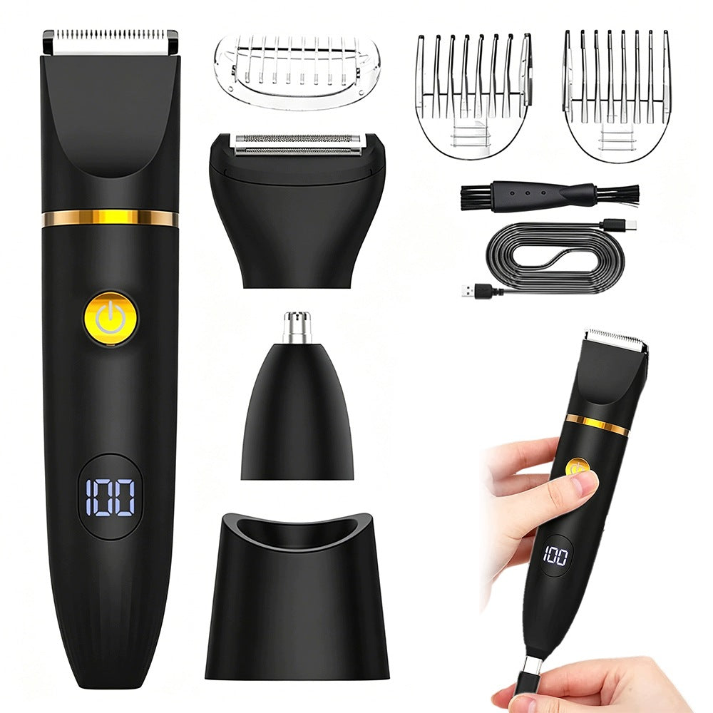 MEN'S ELECTRIC BEARD SHAVER BODY BEARD SHAVER + TRIMMER Brand no brand