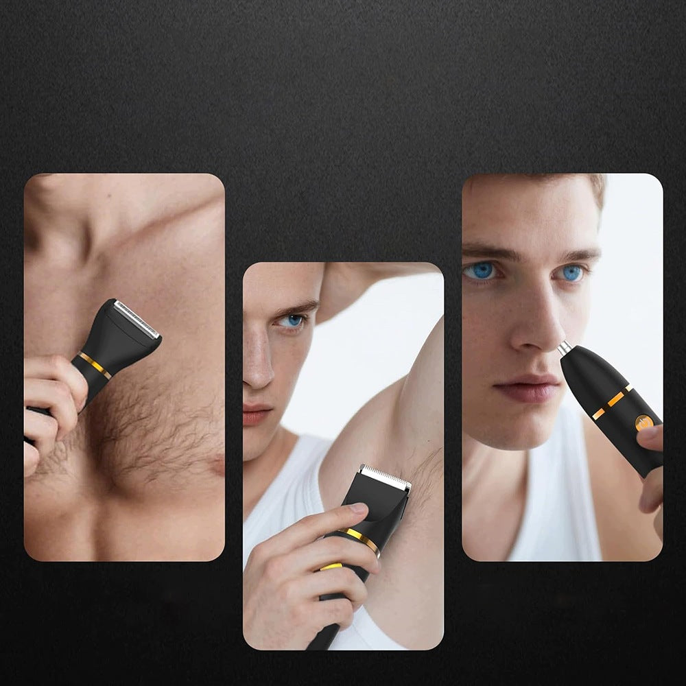 MEN'S ELECTRIC BEARD SHAVER BODY BEARD SHAVER + TRIMMER Type not specified