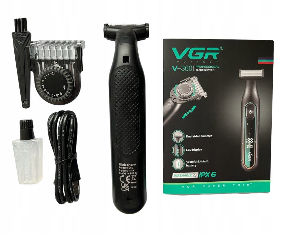 MEN'S ELECTRIC BODY SHAVER BEARD TRIMMER 4in1 Manufacturer code Maszynka do golenia brody zarostu twarzy nóg