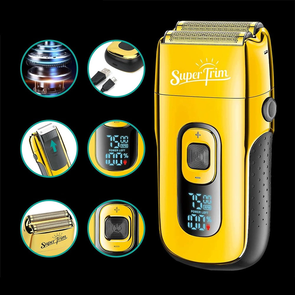 MEN'S ELECTRIC FACIAL SHAVING SHAVER FOIL WIRELESS FACE Type foil