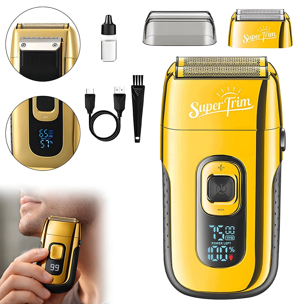 MEN'S ELECTRIC FACIAL SHAVING SHAVER FOIL WIRELESS FACE Type not specified