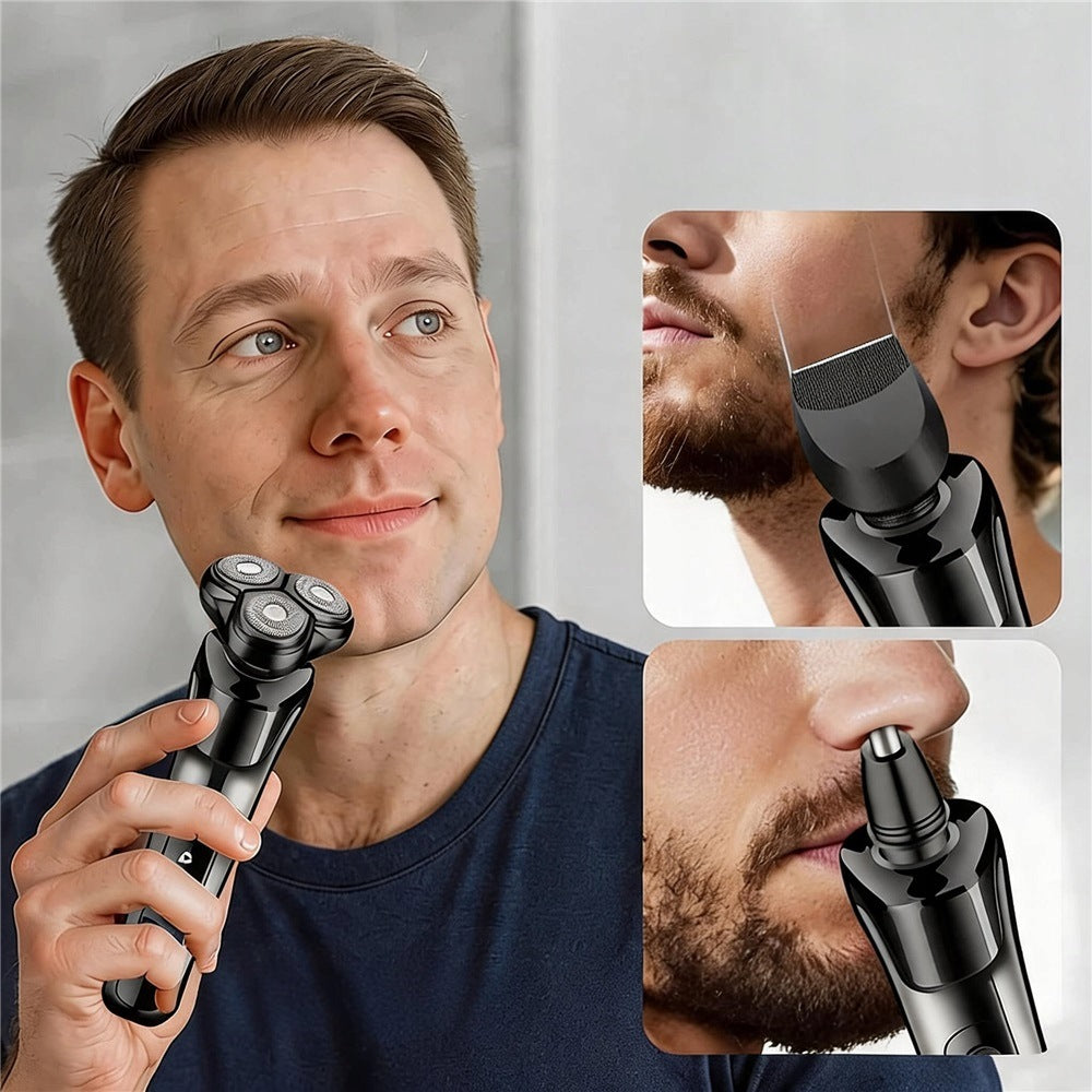 MEN'S ELECTRIC SHAVER WITH USB NOSE AND SIDEBURN HEAD Brand no brand