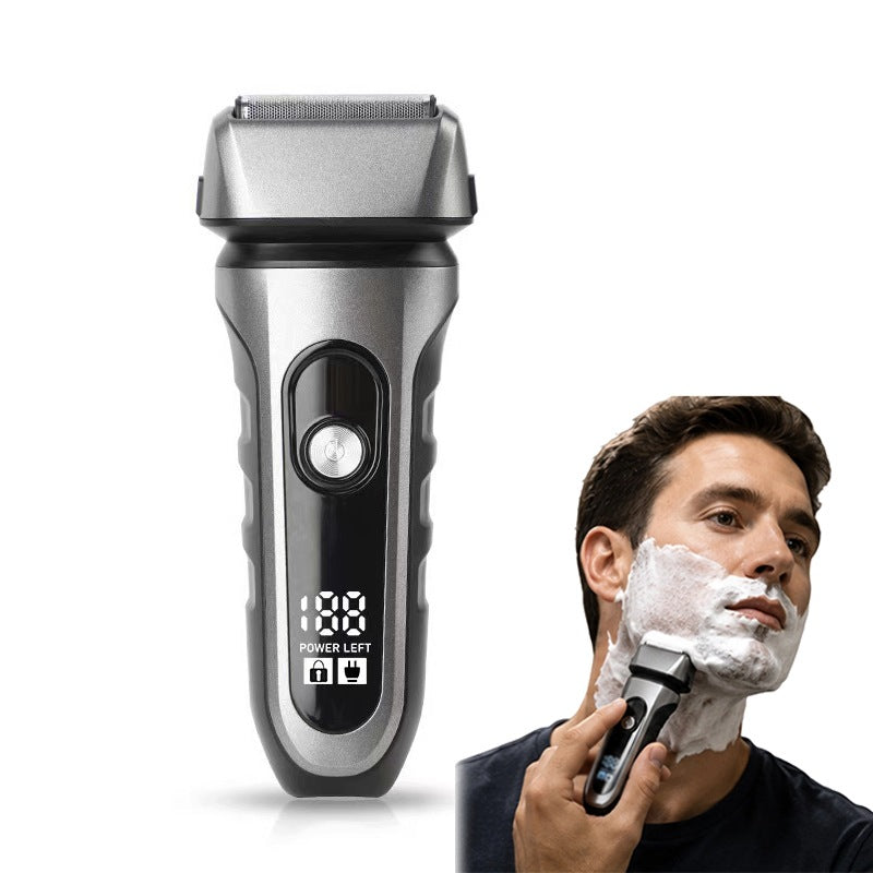 MEN'S FOIL ELECTRIC BEARD SHAVER CORDLESS GIFT wet dry shaving