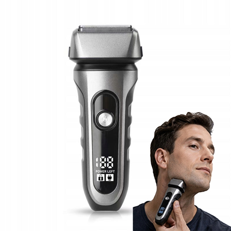 MEN'S FOIL ELECTRIC BEARD SHAVER CORDLESS GIFT wet dry shaving