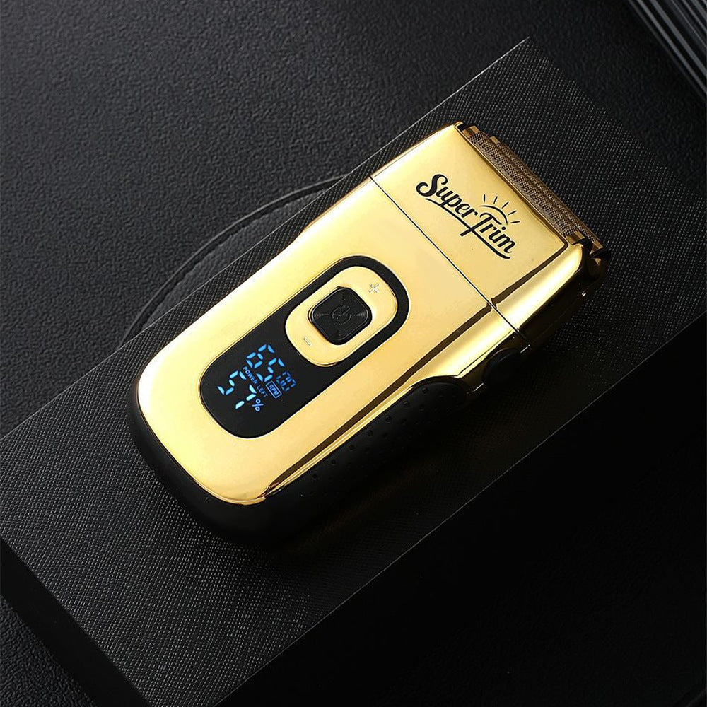 MEN'S FOIL SHAVER 150MIN USB LED BEARD HEAD TRIMMER Type head