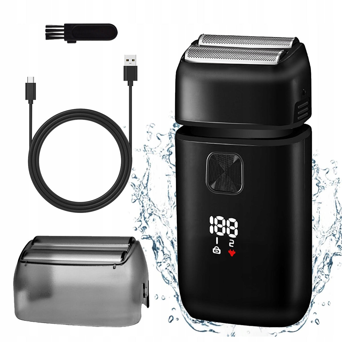 MEN'S HEAD SHAVER HAIR CLIPPER FOR Foil Shaver