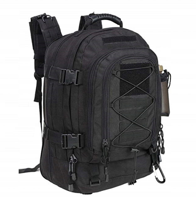 MEN'S HIKING BACKPACK MILITARY TACTICAL EVACUATION 1051 BLACK 64L Brand 57 SPECIALREPLICAS