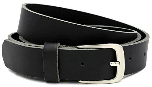MEN'S LEATHER BUFFALO STRAP BLACK 30 MM FOR JEANS GIFT MEN'S Manufacturer code SWC5908151954010