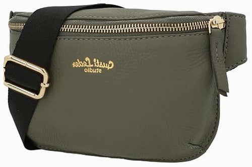 MEN'S LEATHER HIP SACHET MINIMALIST FOR leather BELT