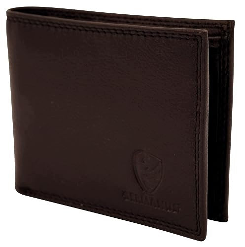 MEN'S LEATHER WALLET GERMANUS MAX LIGHT BROWN CLASSIC for home Brand no brand