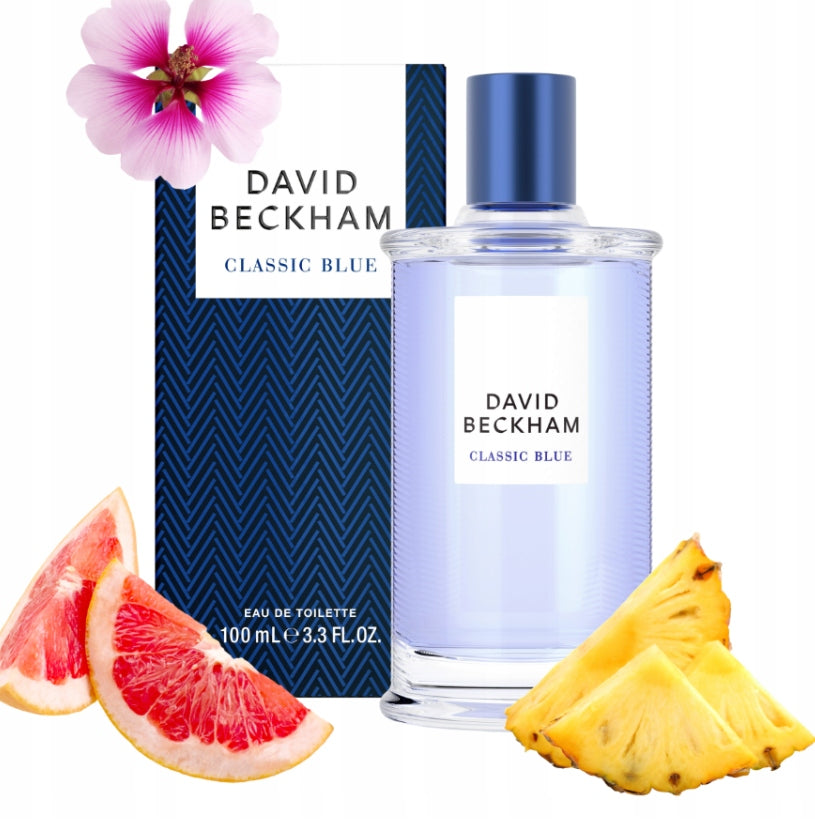 MEN'S PERFUME DAVID BECKHAM CLASSIC BLUE ORIGINAL FOR WOODY MEN