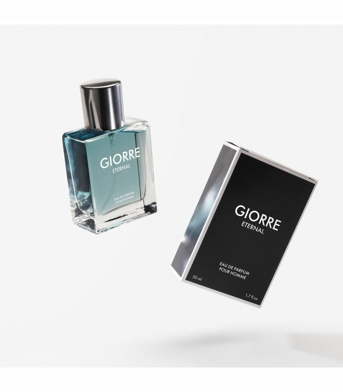 MEN'S PERFUME EDP 50 ML ETERNAL EAU DE PARFUM HIGH QUALITY GIORRE Packaging status original