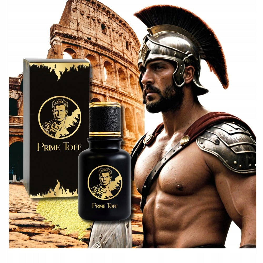 MEN'S PERFUME INTENSE GLADIATOR FEEL CONFIDENT PRIME TOFF 50 ML