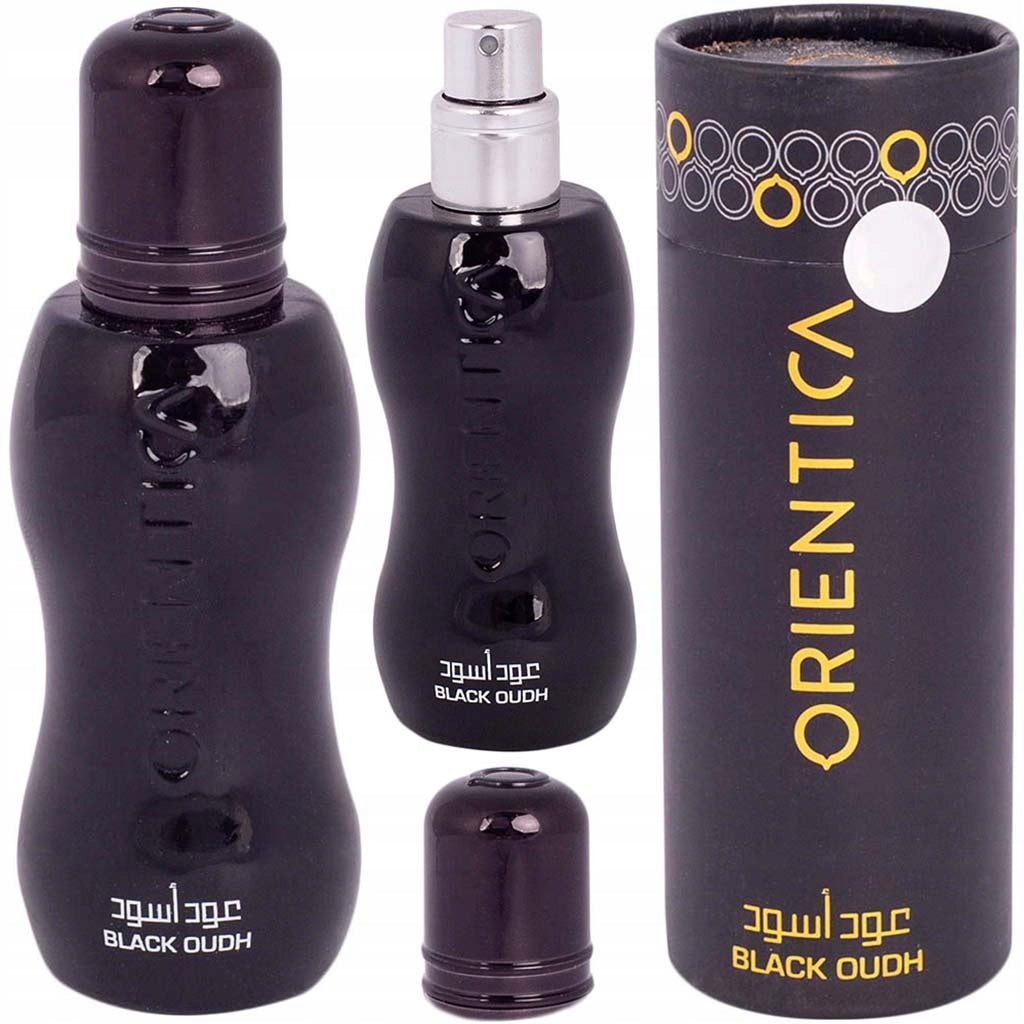 MEN'S PERFUME ORIENTICA BLACK OUDH 30ml STRONG DURABLE ORIGINAL WOOD Packaging status original