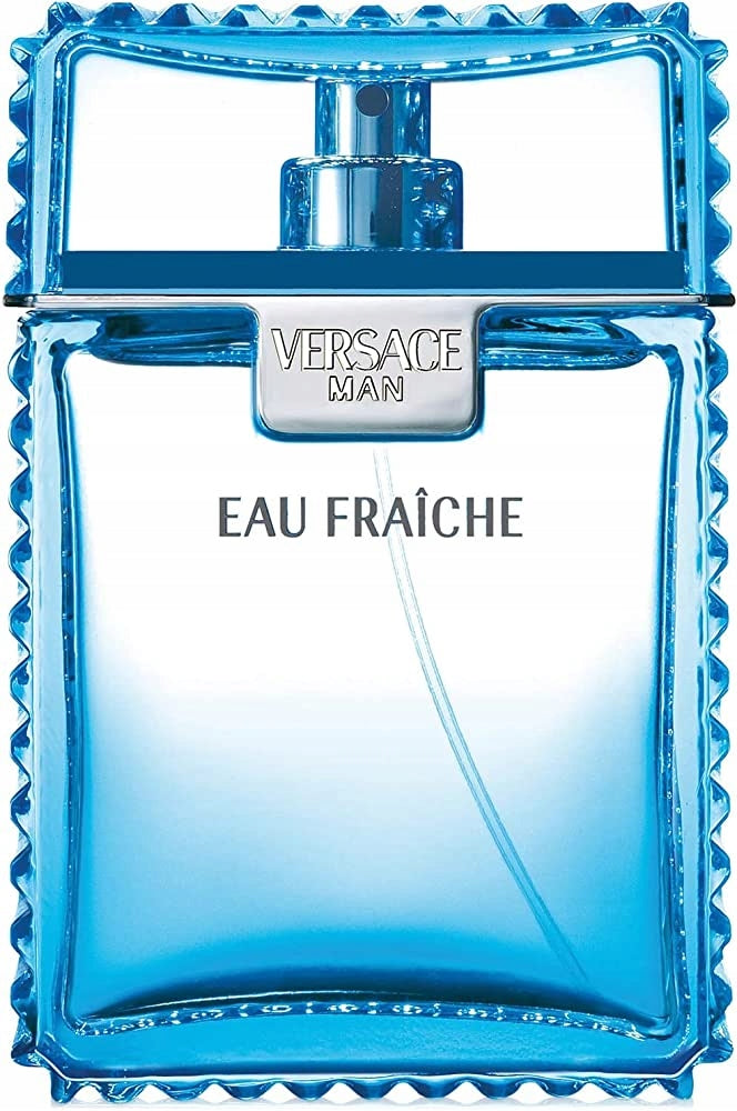 MEN'S PERFUME VERSACE EAU FRAICHE EDT 100 ML. ORIGINAL - PRODUCT - FOIL