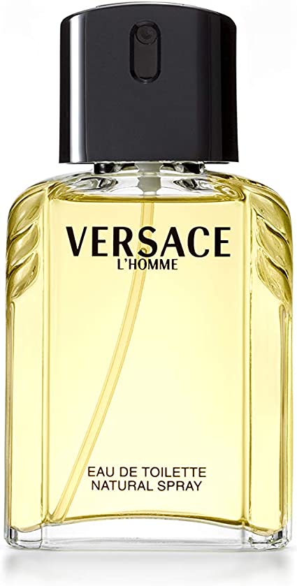 MEN'S PERFUME VERSACE L'HOMME EDT 100 ML. ORIGINAL - FOIL BOX Packaging status original