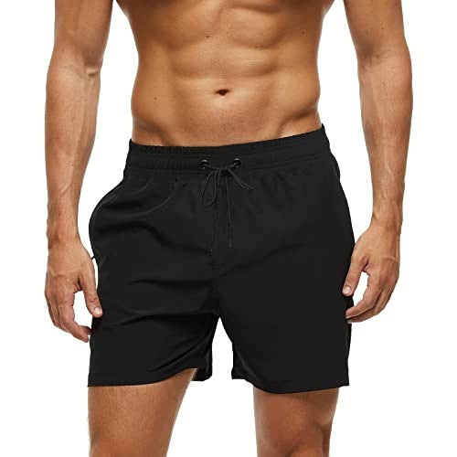 MEN'S QUICK DRYING WATERPROOF SWIM SHORTS WITH POCKET FOR HOME Brand no brand
