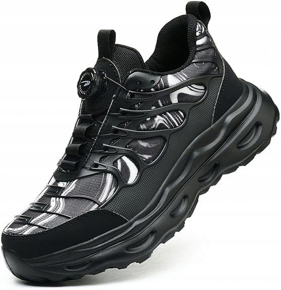 MEN'S S3 SAFETY WORK SHOES WITH SWIVEL CLASP SIZE 44