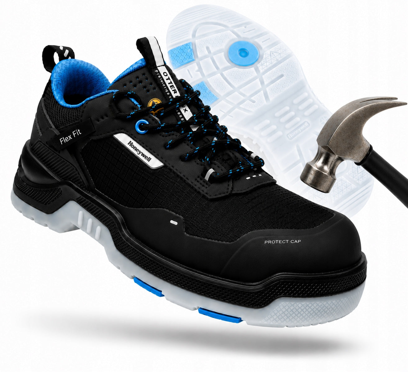 MEN'S SAFETY SHOES HONEYWELL S2 COMPOSITE ESD