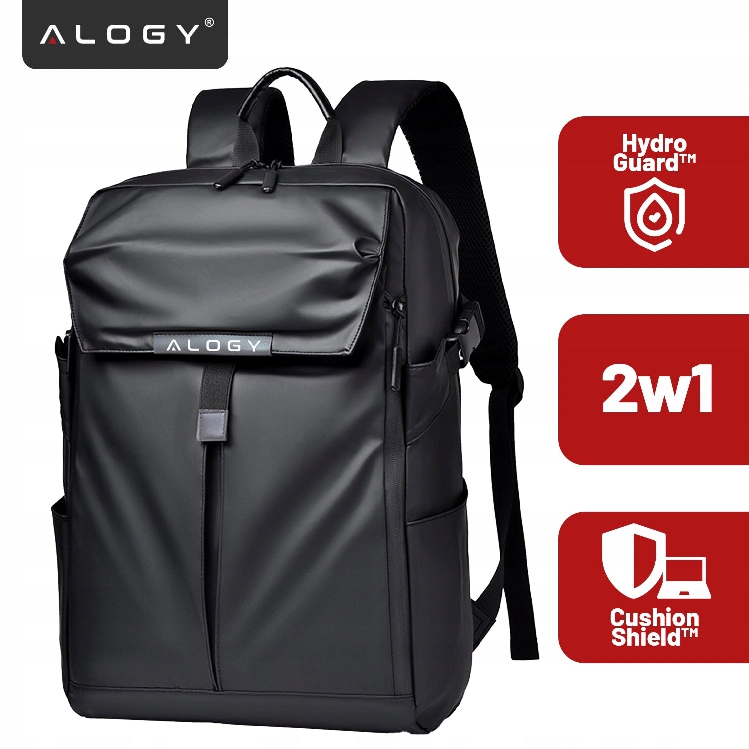 MEN'S SCHOOL BACKPACK WOMEN'S YOUTH BLACK WATERPROOF SOLID AIRPLANE Packaging status original