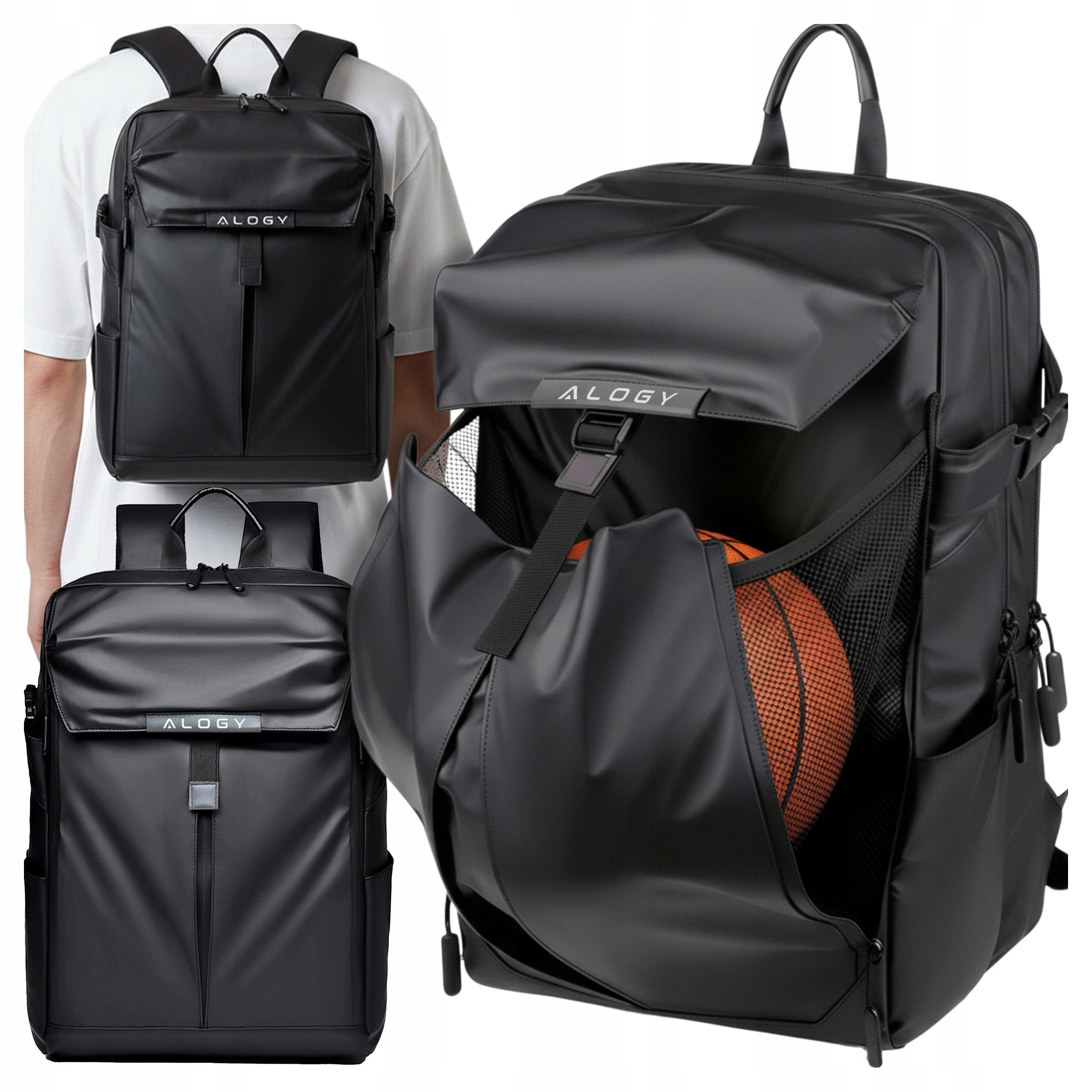 MEN'S SCHOOL BACKPACK WOMEN'S YOUTH BLACK WATERPROOF SOLID AIRPLANE