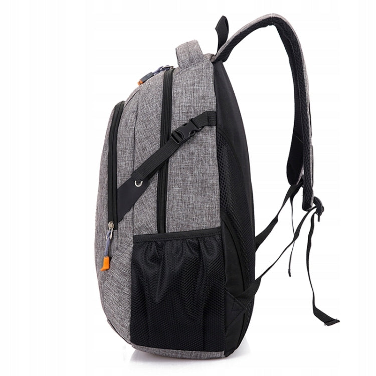 MEN'S SCHOOL LAPTOP BACKPACK GREY Brand no brand