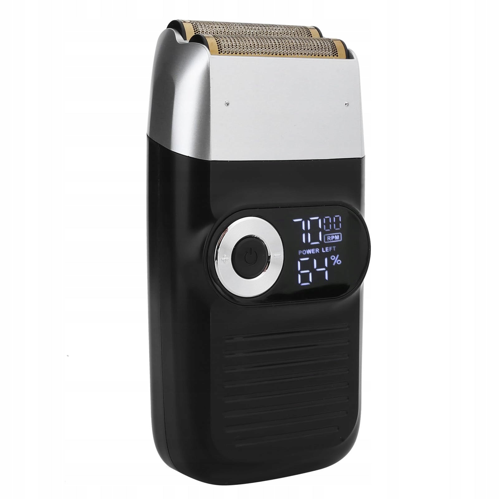 MEN'S SHAVERKM-2026 WATERPROOF WIRELESS WITH DOUBLE BLADE Type hybrid