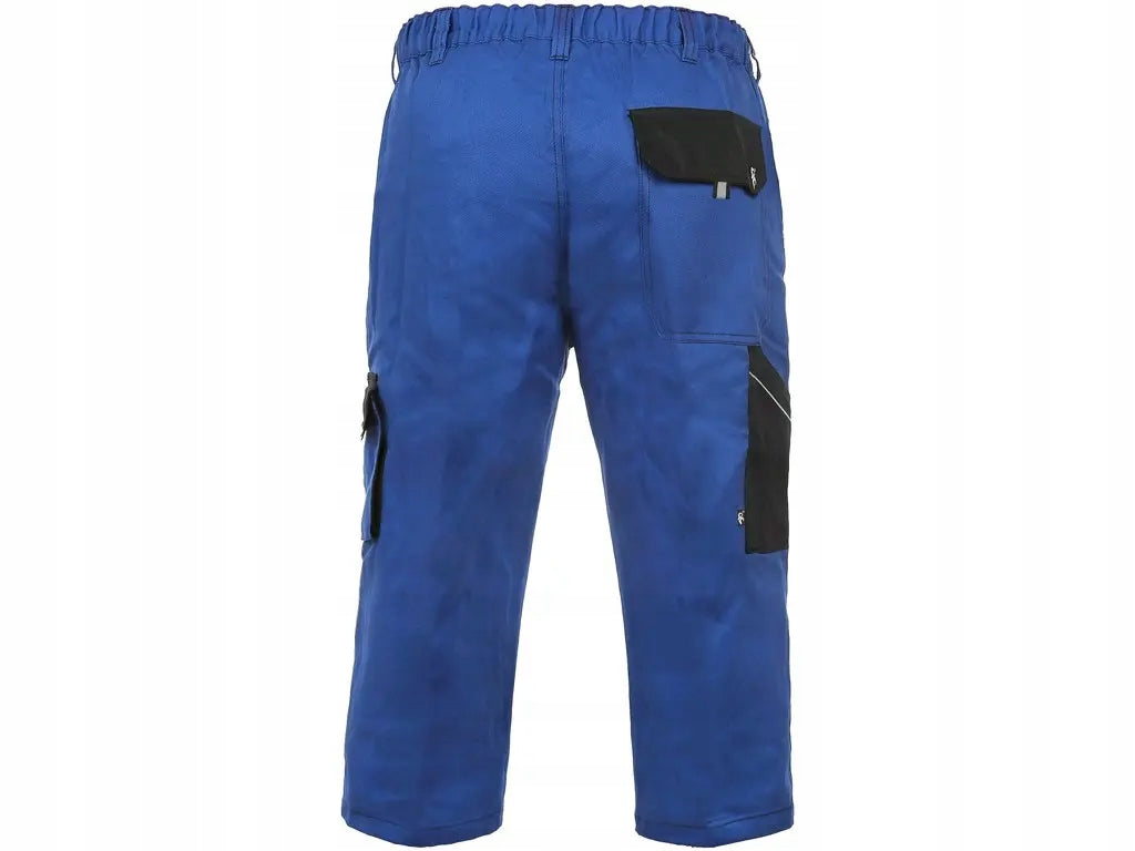 MEN'S SHORTS COTTON WORK OVER THE KNEE Breathable BREATHABLE Manufacturer code RYBACZKI 3/4 BAWEŁNIANE SPODENKI SZORTY