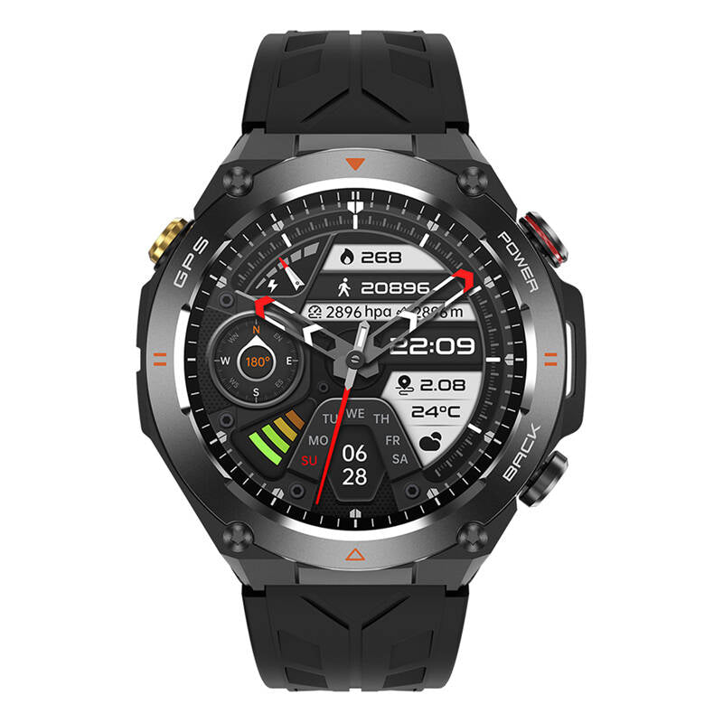 MEN'S SMARTWATCH GPS POLISH MENU WATERPROOF SPORTS TALK SMART WATCH PL EAN (GTIN) 6972436985807