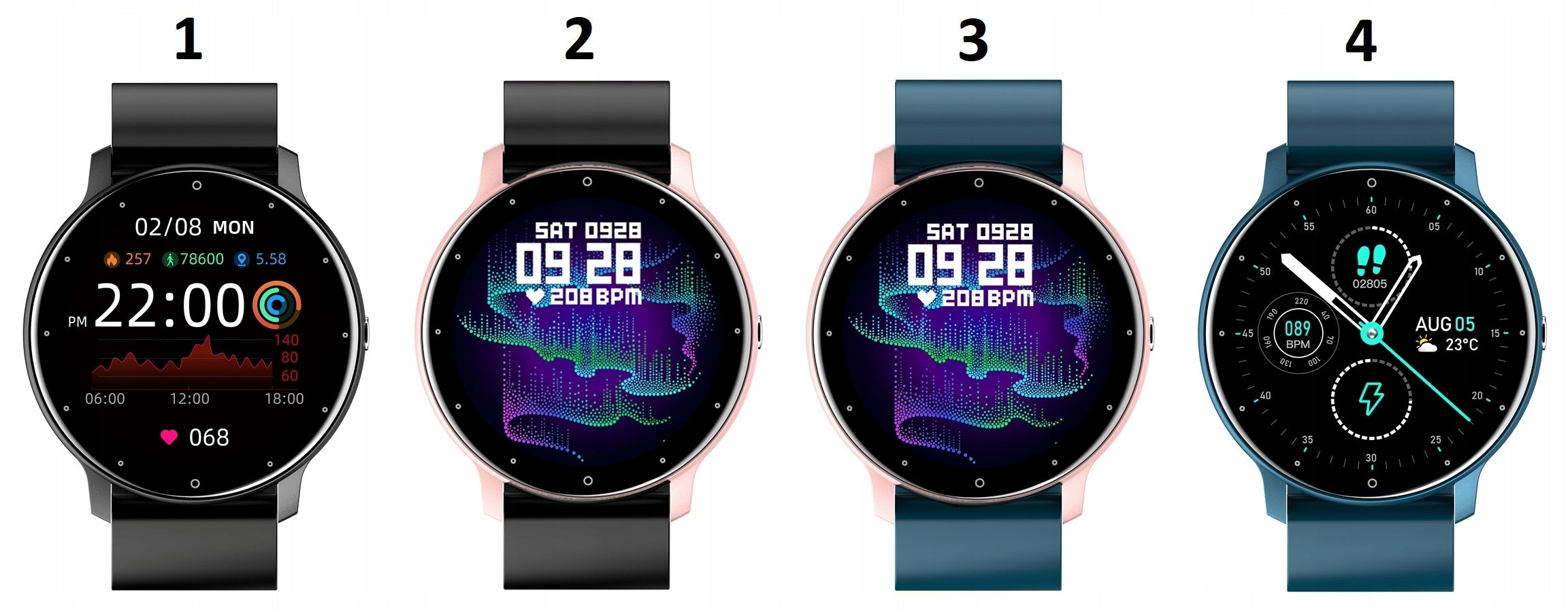 MEN'S SMARTWATCH GRAVITY +BOX +ENGRAVING SMS FB POLISH MENU SPORT 240x240 Packaging status original