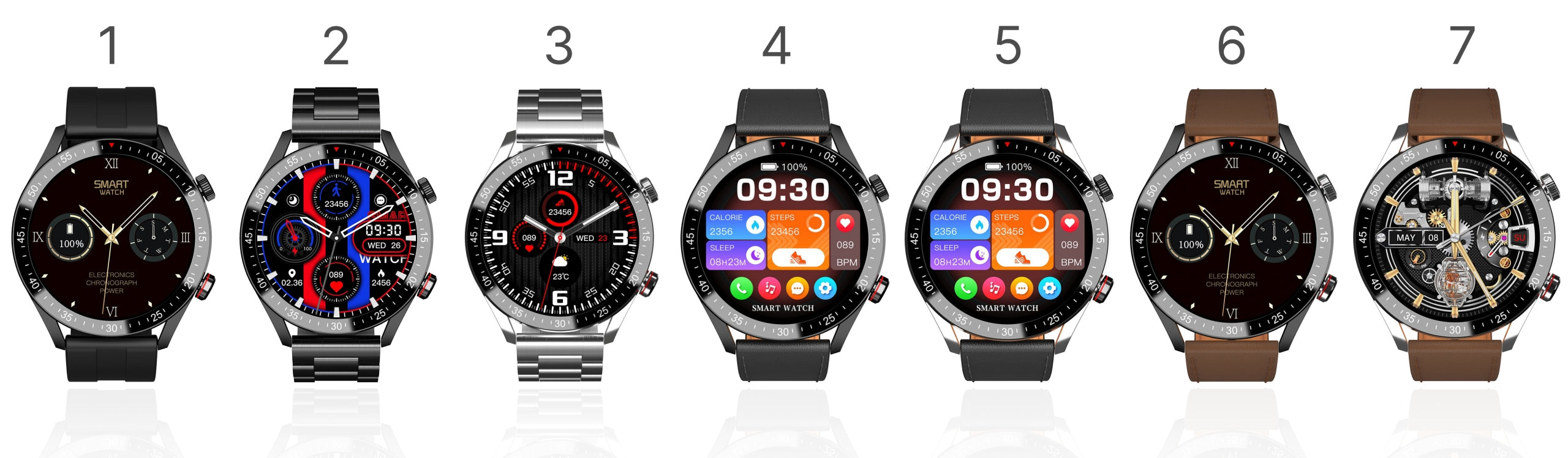 MEN'S SMARTWATCH GRAVITY +ENGRAVING CONVERSATION POLISH MENU 270mAh sport +CABLE Packaging status original