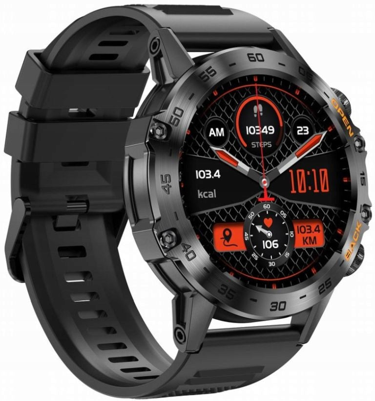 MEN'S SMARTWATCH GRAVITY GT9-1 WITH CONVERSATIONS PULSE OXYGEN PEDOMETER HEART RATE SLEEP Brand Gravity