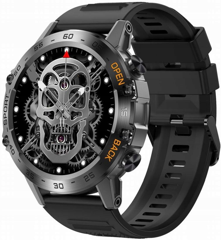 MEN'S SMARTWATCH GRAVITY GT9-1 WITH CONVERSATIONS PULSE OXYGEN PEDOMETER HEART RATE SLEEP