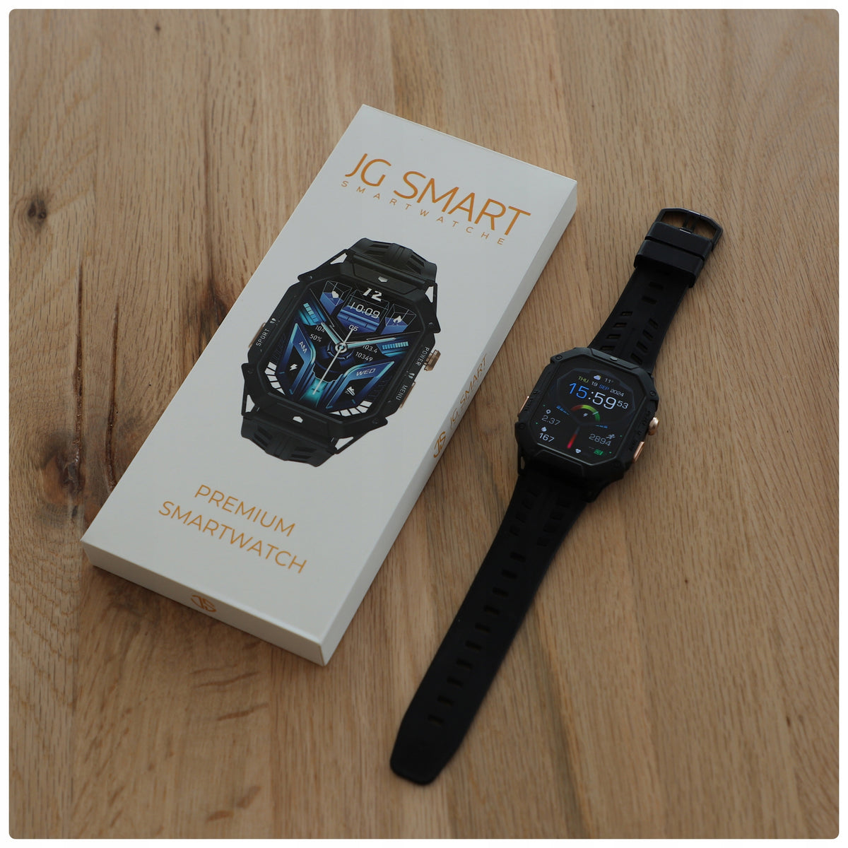 MEN'S SMARTWATCH MILITARY WATERPROOF CALLS POLISH MENU AMOLED 1000MAH Model other