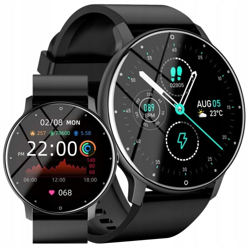 MEN'S SMARTWATCH RUBICON MENU PL PRESSURE SMS BOX