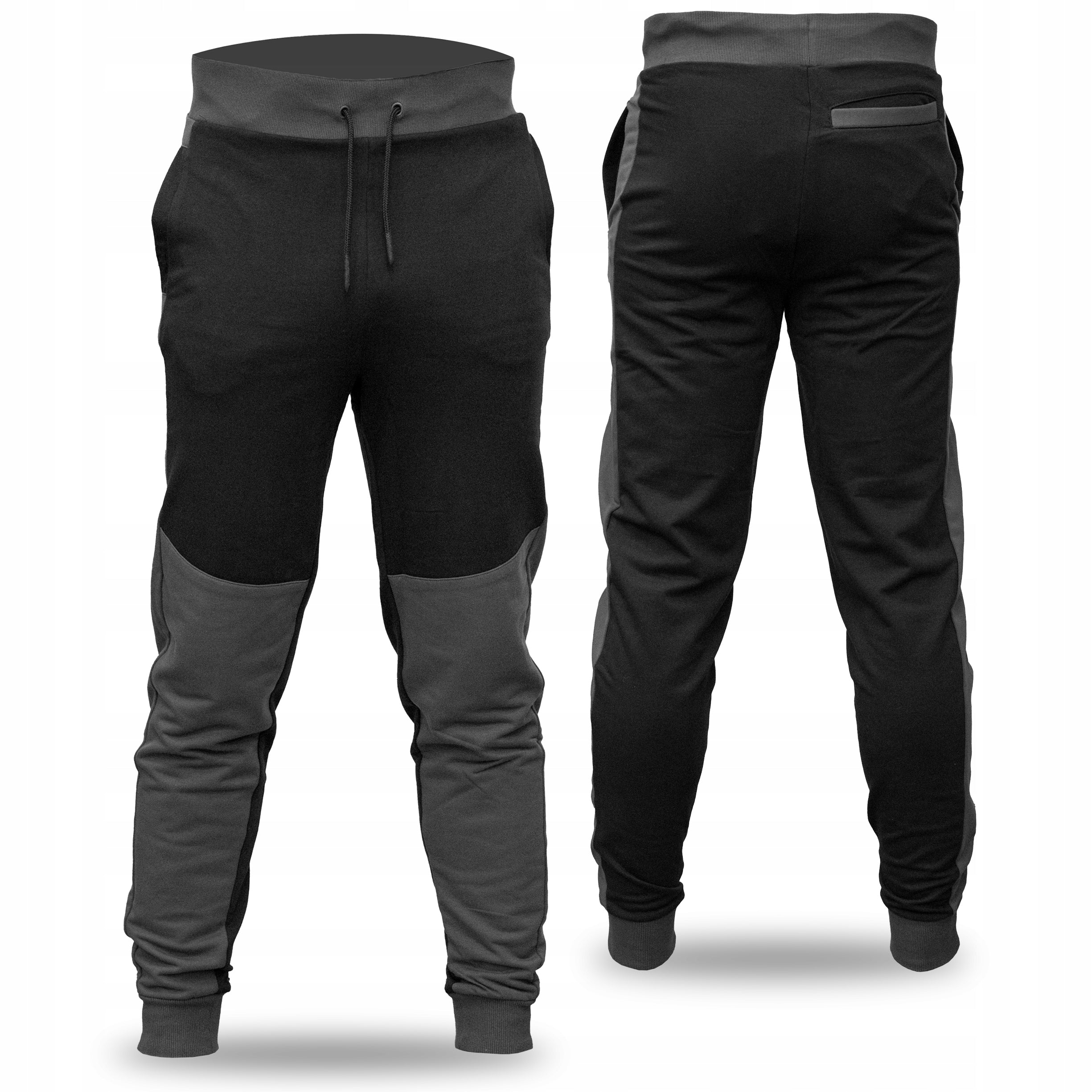 MEN'S SUMMER WORK TROUSERS TO WAIST ELASTIC TRACKSUITS COMFORTABLE BHP Manufacturer code spodnie robocze dresowe elastyczne