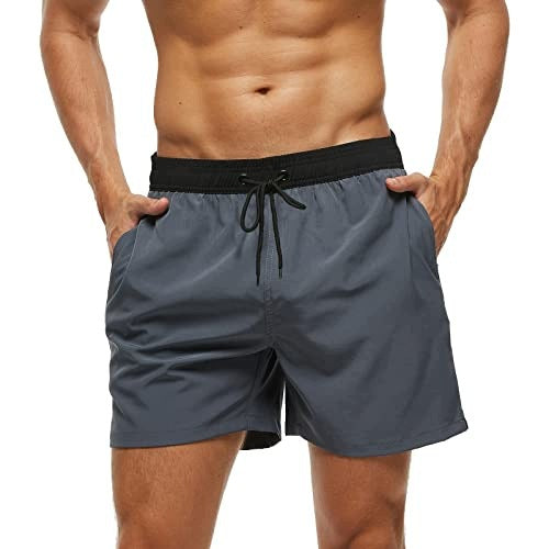 MEN'S SWIM SHORTS QUICK-DRYING WATERPROOF POCKET FOR HOME Brand no brand