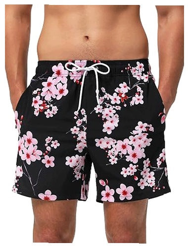 MEN'S SWIMMING TRUNKS QUICK-DRYING XXL ZIPPER for home gift
